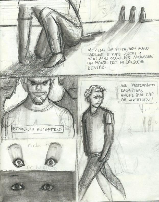 Emilio Alessandro Manzotti_Alessandra Santelli_romanzo FRECCIA_graphic novel_tav 1