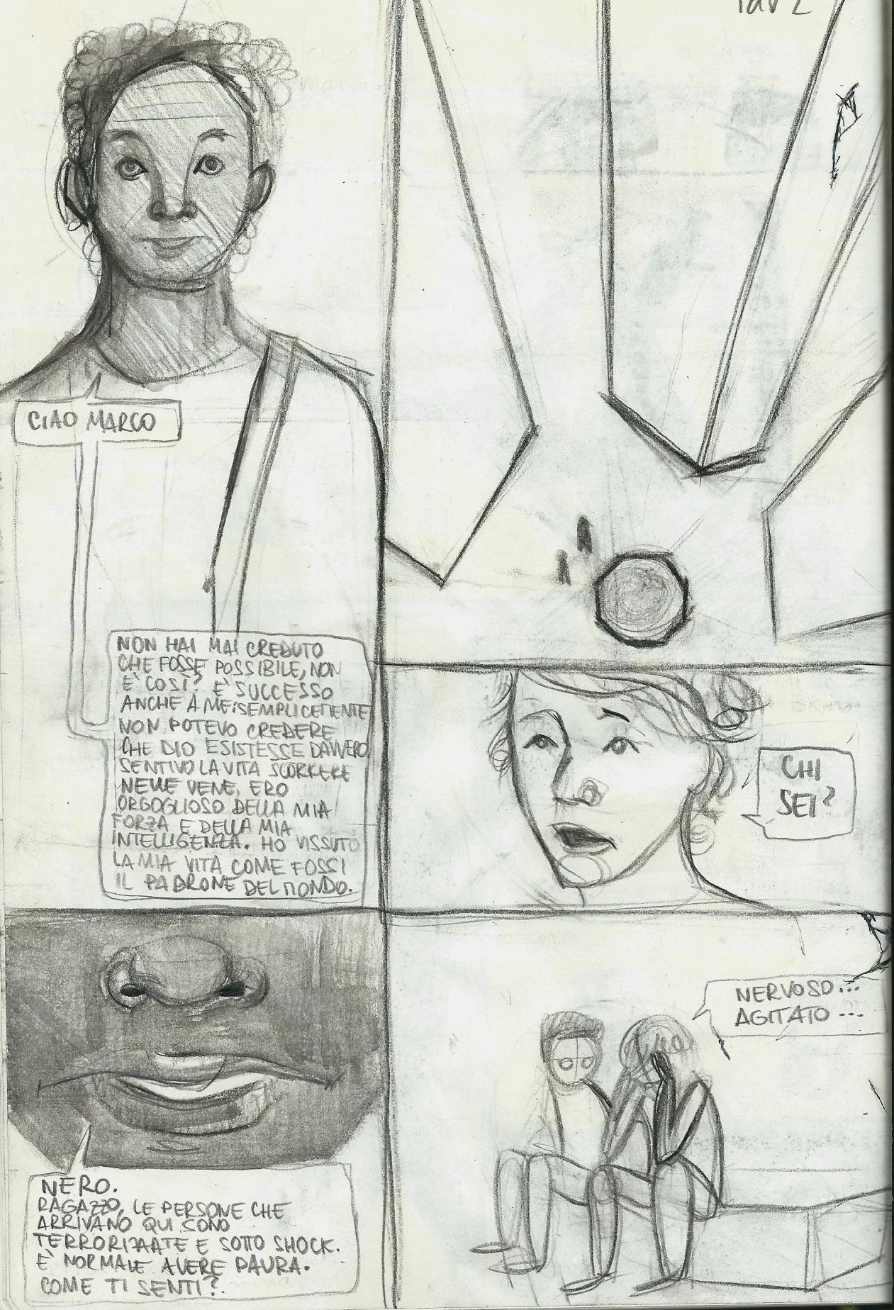 Emilio Alessandro Manzotti_Alessandra Santelli_romanzo FRECCIA_graphic novel_tav 2