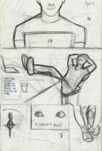 La graphic novel di Freccia: seconda anteprima delle bozze